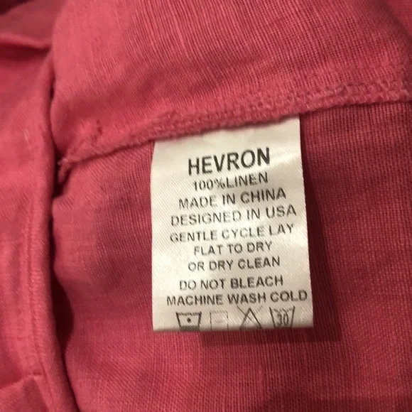 HEVRON Linen pants size 0